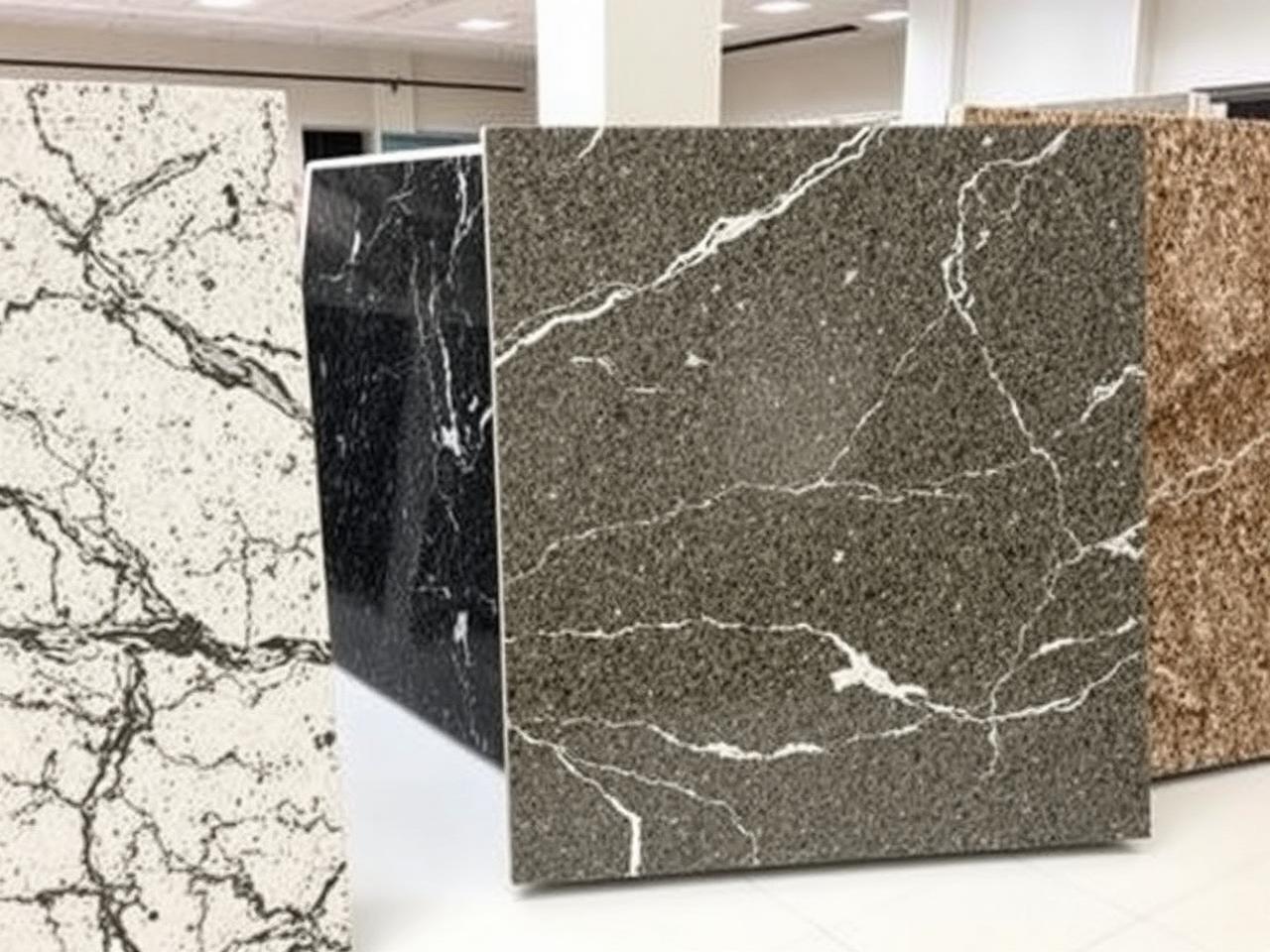 Sélection granit — Salle de montre